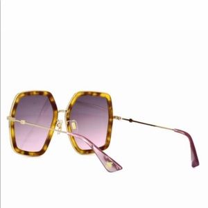 gucci hexagon sunglasses